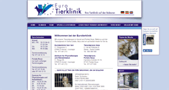 Desktop Screenshot of eurotierklinik.es